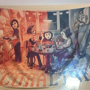 Coraline Tapestry
